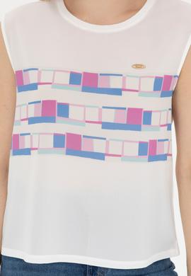 Kadın Koyu Mavi Bisiklet Yaka Tişört - 50281809007