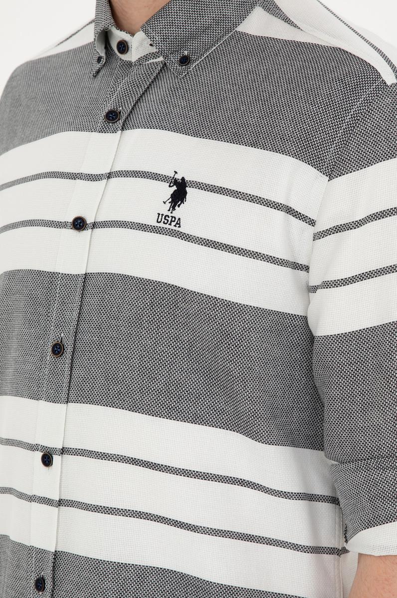 Erkek Lacivert Uzun Kollu Gömlek