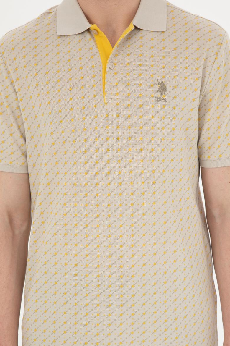 Erkek Regular Fit Polo Yaka Taş Tişört - 50287107019