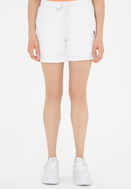 Kadın Beyaz Örme Şort - 50280074034