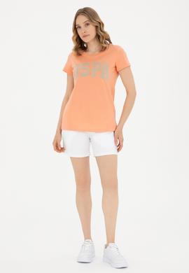 Kadın Beyaz Örme Şort - 50280074034