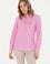 Kadın Pembe Uzun Kollu Basic Gömlek