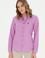 Kadın Mor Uzun Kollu Basic Gömlek