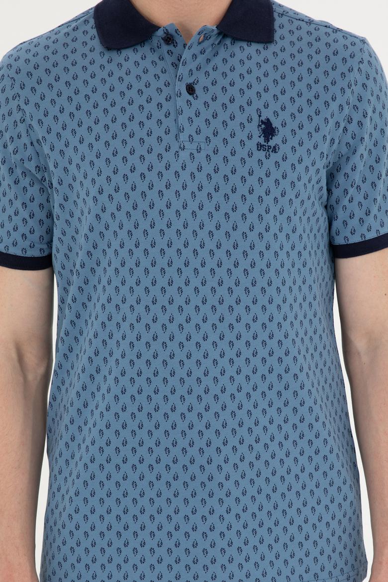 Erkek İndigo Tişört - 50289874008