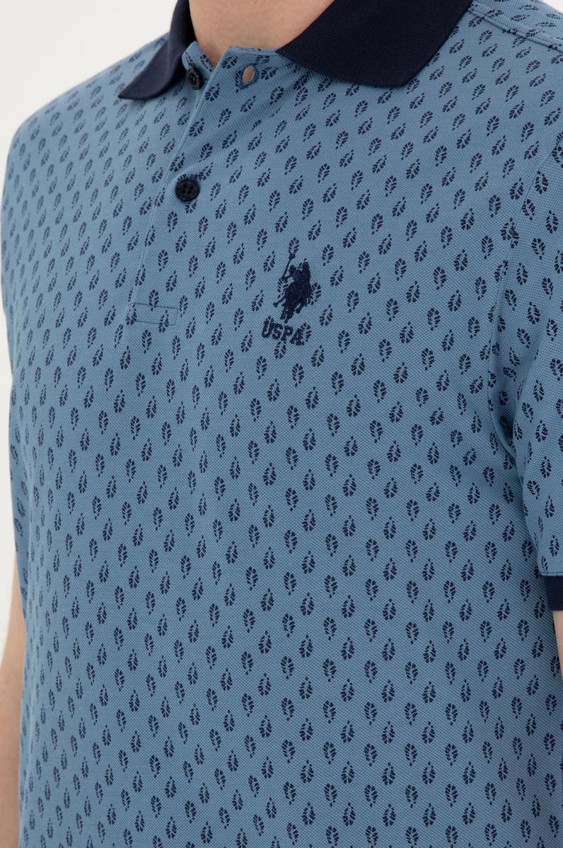 Erkek İndigo Tişört