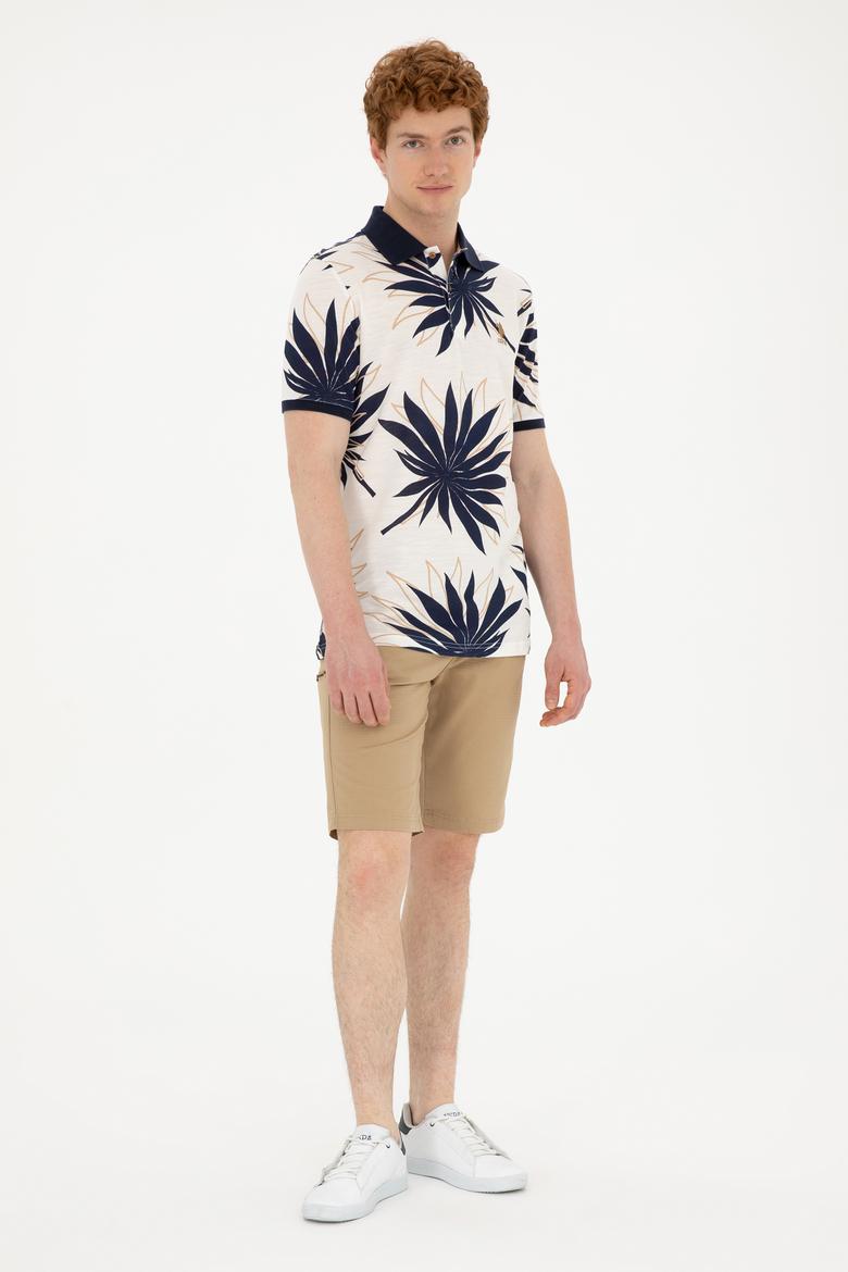 Erkek Ekru Tişört - 50289875001