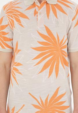 Erkek Oversize Fit Bisiklet Yaka Taş Tişört - 50289875013