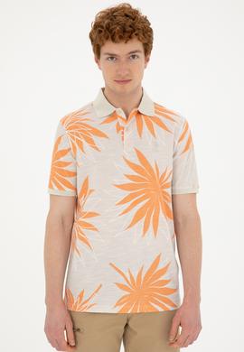 Erkek Oversize Fit Bisiklet Yaka Taş Tişört - 50289875013