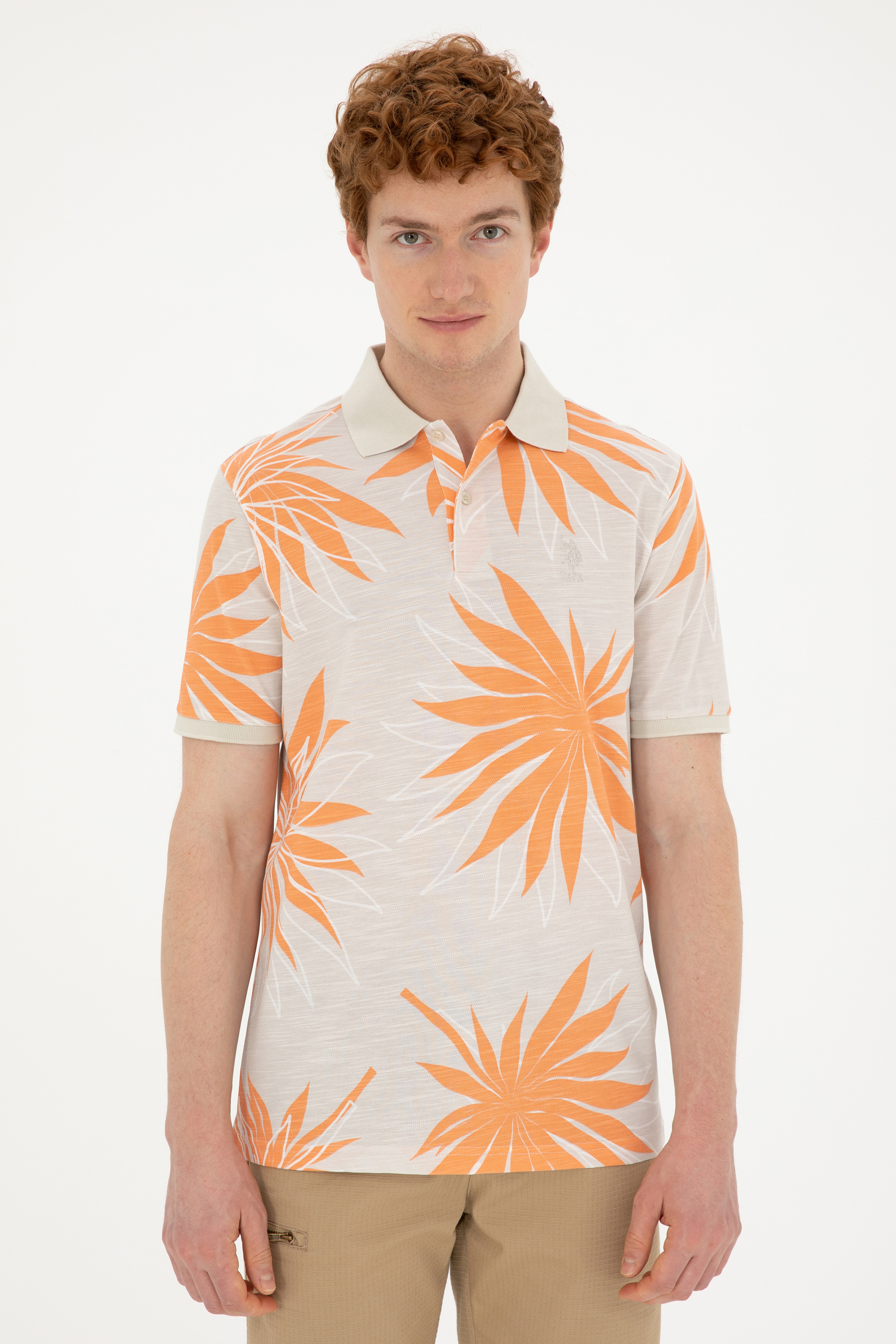 Erkek Oversize Fit Bisiklet Yaka Taş Tişört - Image 3