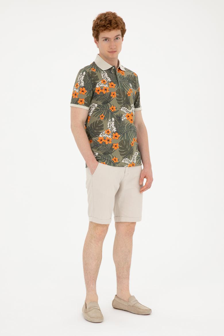 Erkek Haki Tişört - 50289883014