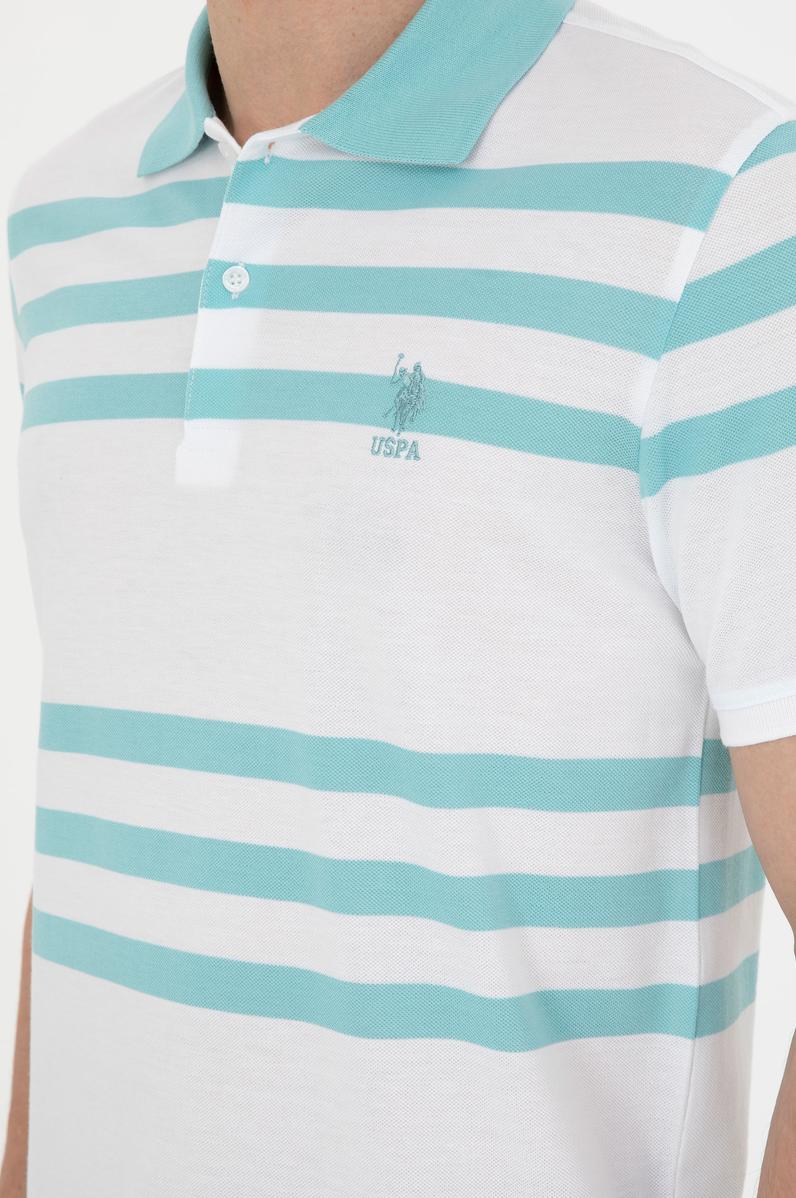 Erkek Regular Fit Polo Yaka Mint Tişört