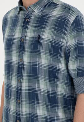 Erkek Lacivert Uzun Kollu Gömlek - 50284234006