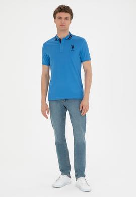 Erkek Saks Basic Polo Yaka Tişört - 50263001127