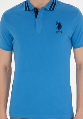 Erkek Saks Basic Polo Yaka Tişört - 50263001127