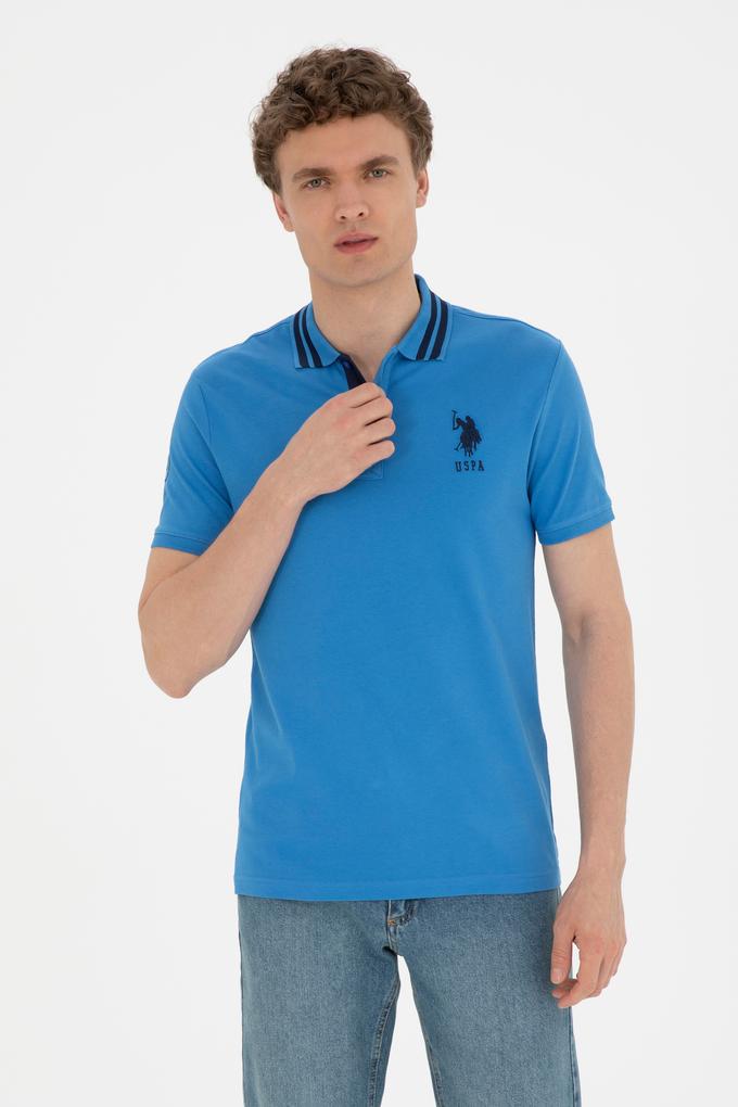 Erkek Saks Basic Polo Yaka Tişört