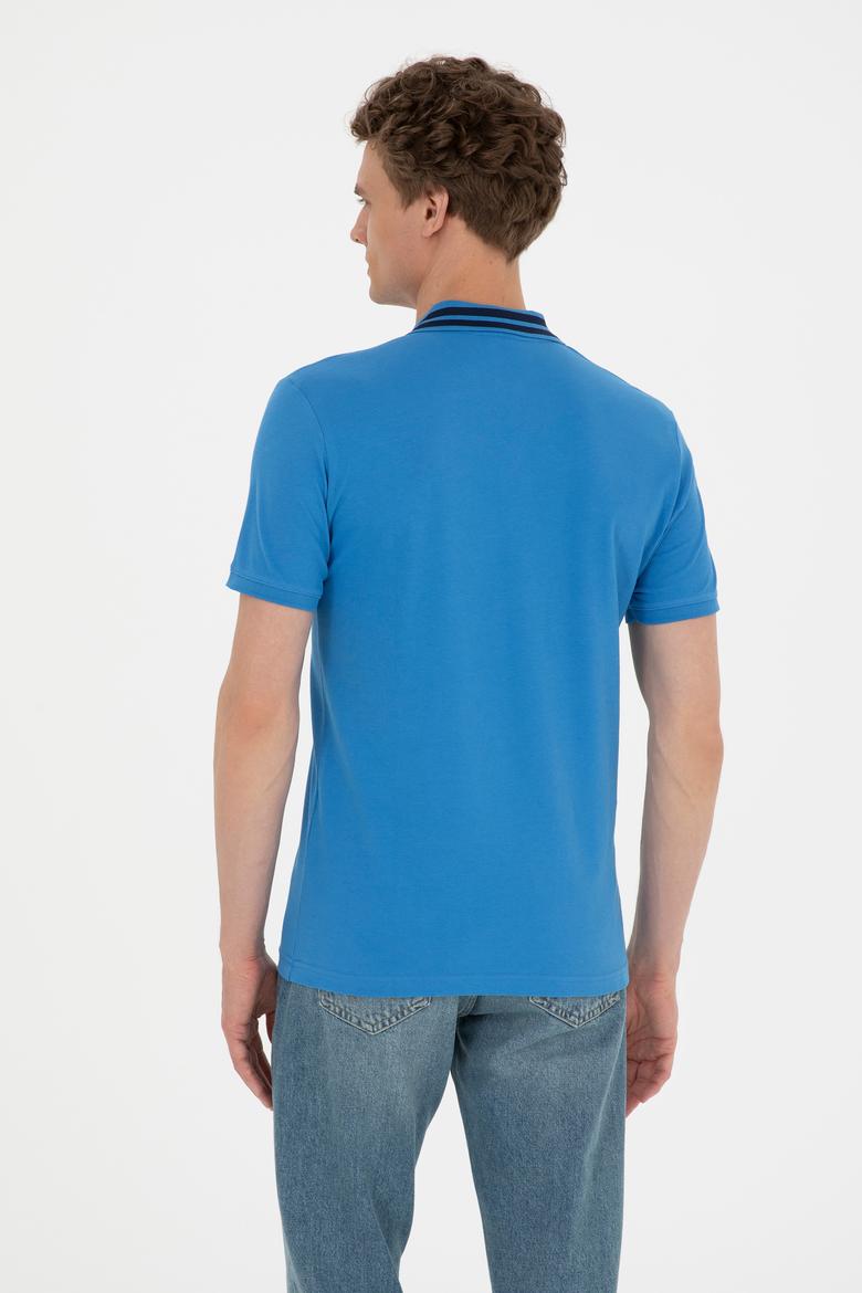 Erkek Saks Basic Polo Yaka Tişört - 50263001127