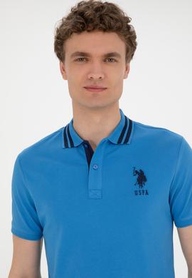 Erkek Saks Basic Polo Yaka Tişört - 50263001127