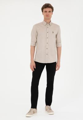 Erkek Siyah Kanvas Pantolon - 50289425017