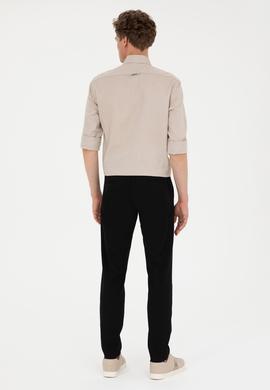 Erkek Siyah Kanvas Pantolon - 50289425017