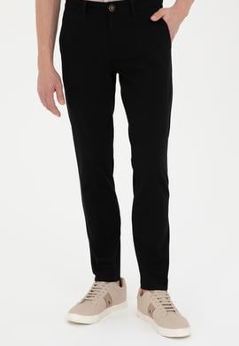 Erkek Siyah Kanvas Pantolon - 50289425017