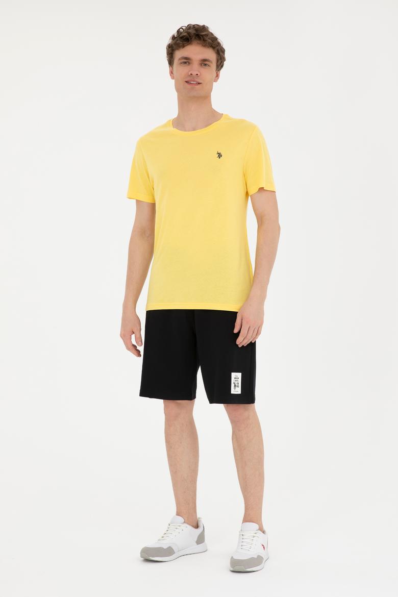 Erkek Siyah Örme Şort - 50289285024