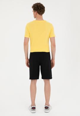 Erkek Siyah Örme Şort - 50289285024