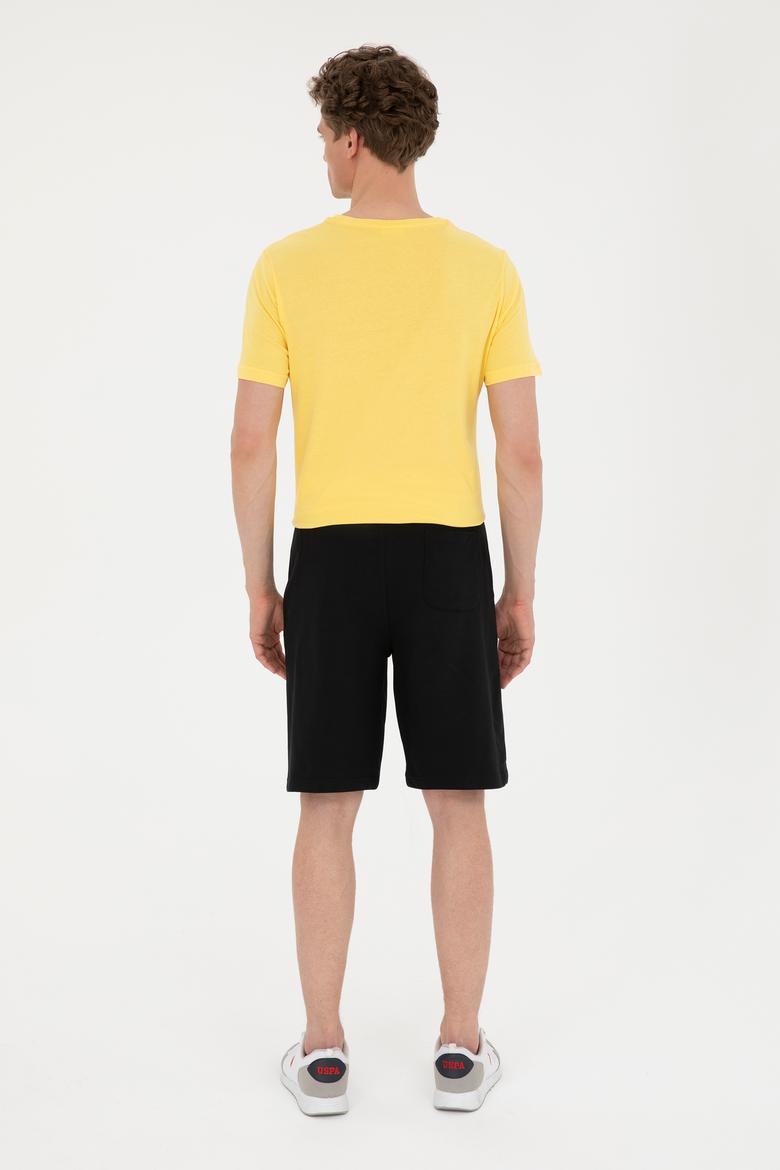 Erkek Siyah Örme Şort - 50289285024