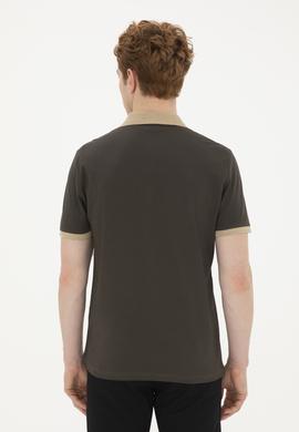 Erkek Koyu Haki Tişört - 50289864031