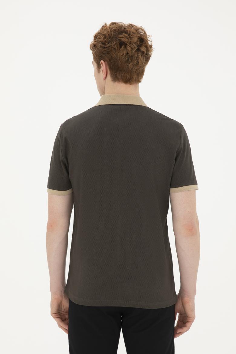 Erkek Koyu Haki Tişört - 50289864031