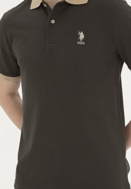 Erkek Koyu Haki Tişört - 50289864031