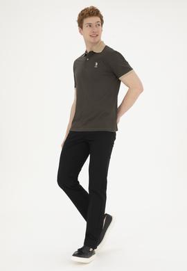 Erkek Koyu Haki Tişört - 50289864031