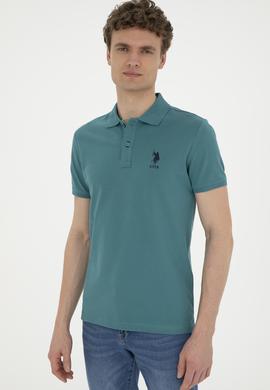 Erkek Koyu Yeşil Basic Tişört - 50284633221