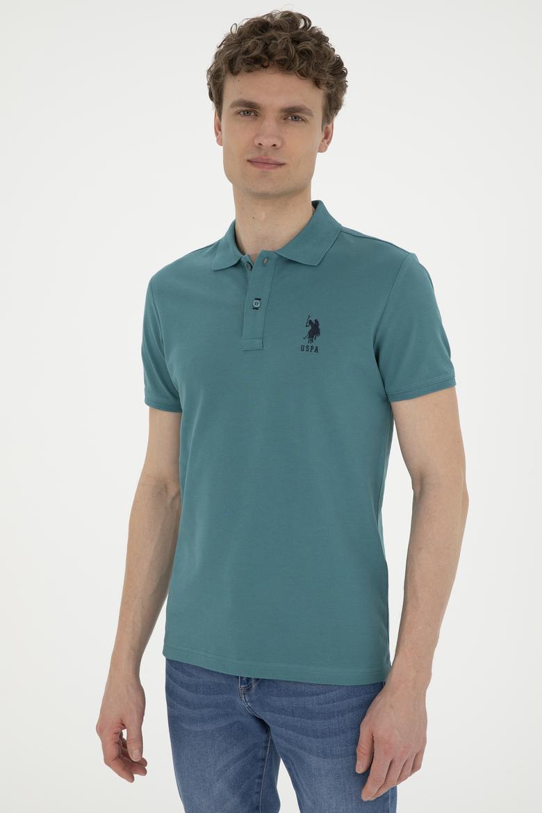 Erkek Koyu Yeşil Basic Tişört - 50284633221