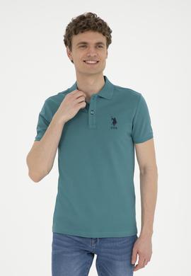 Erkek Koyu Yeşil Basic Tişört - 50284633221