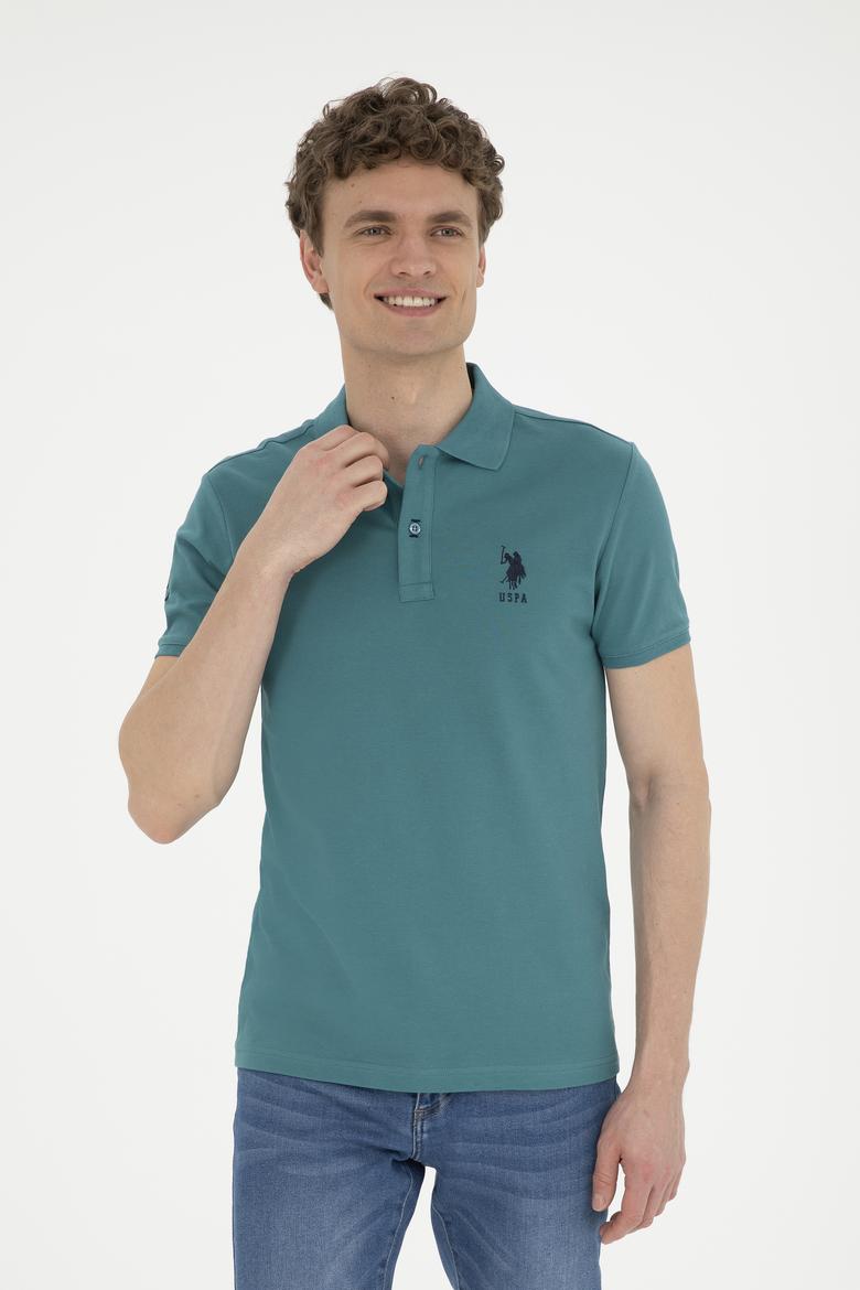 Erkek Koyu Yeşil Basic Tişört