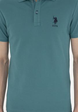 Erkek Koyu Yeşil Basic Tişört - 50284633221