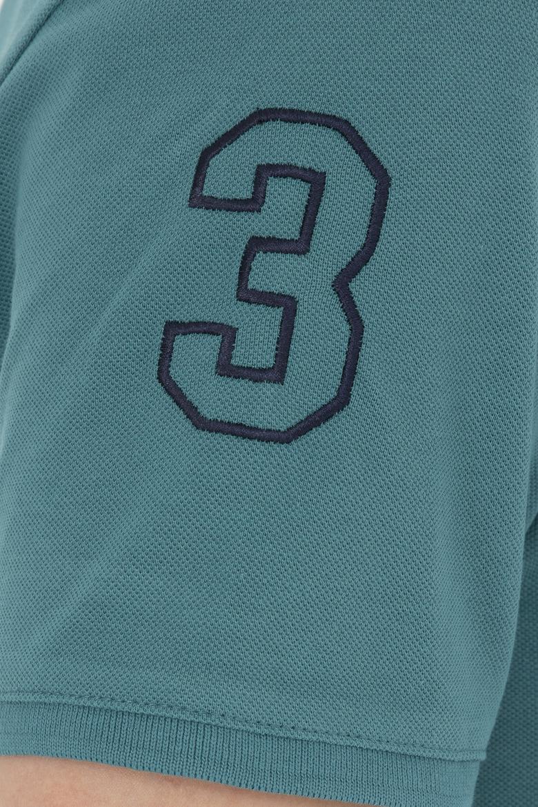 Erkek Koyu Yeşil Basic Tişört - 50284633221