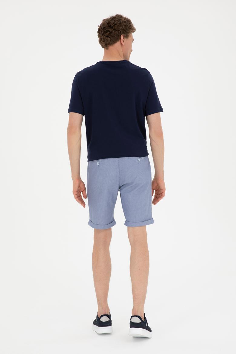 Erkek Saks Dokuma Şort - 50263862011