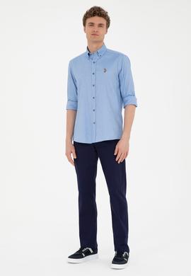 Erkek Regular Fit Lacivert Kanvas / Chino Pantolon - 50266050005