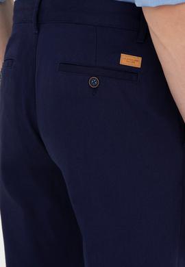 Erkek Regular Fit Lacivert Kanvas / Chino Pantolon - 50266050005