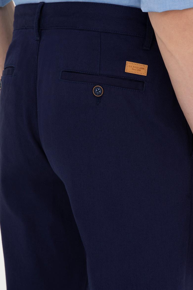 Erkek Regular Fit Lacivert Kanvas / Chino Pantolon - 50266050005
