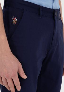 Erkek Regular Fit Lacivert Kanvas / Chino Pantolon - 50266050005