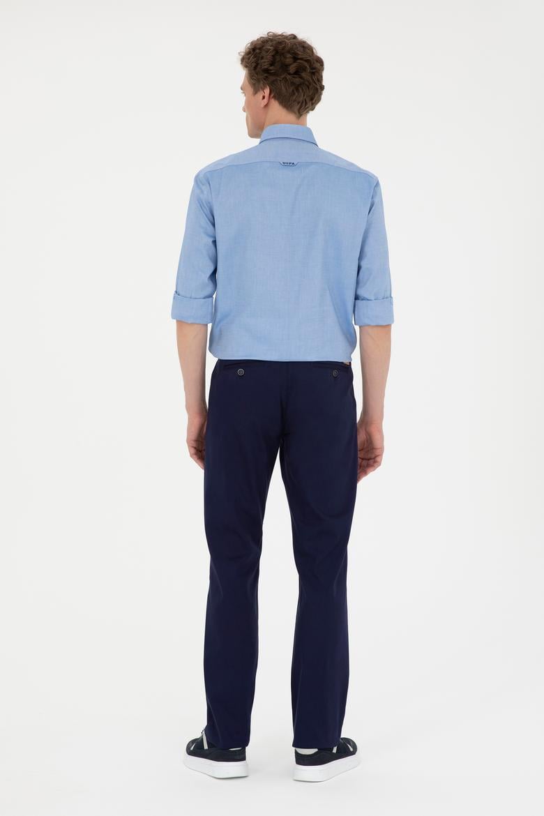 Erkek Regular Fit Lacivert Kanvas / Chino Pantolon - 50266050005