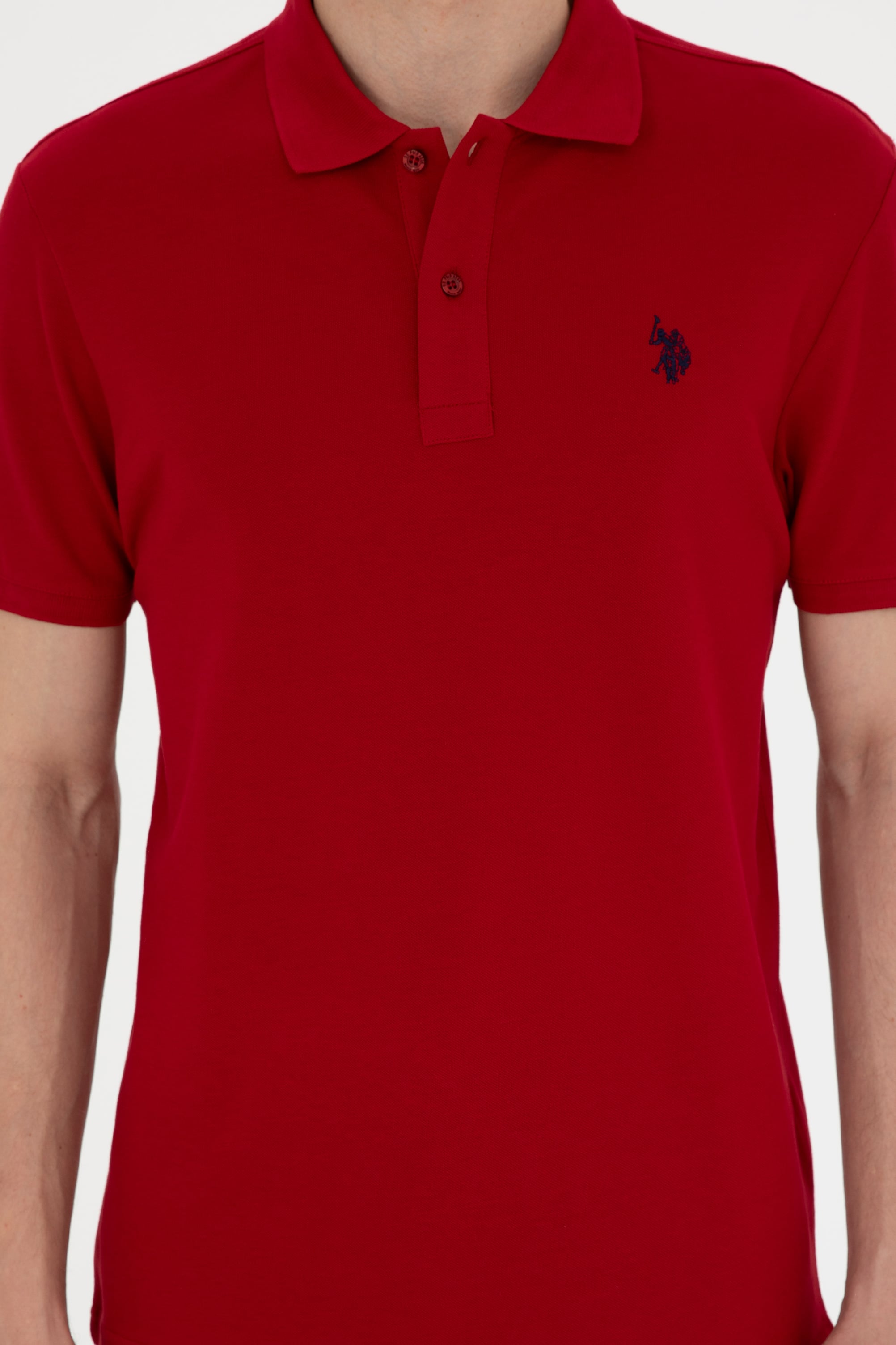 Erkek Bordo Basic Tişört