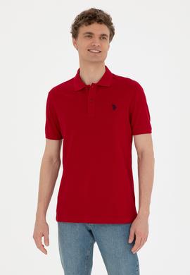 Erkek Bordo Basic Tişört - 50279573061