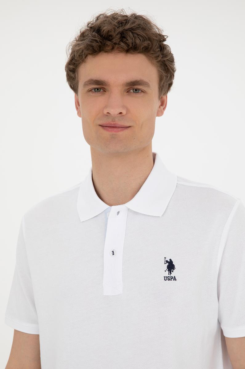 Erkek Beyaz Basic Tişört