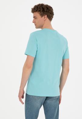 Erkek Mint Basic Tişört - 50279617101