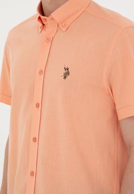 Erkek Somon Kısa Kollu Gömlek - 50282582068