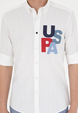 Erkek Beyaz Uzun Kollu Gömlek - 50283781003