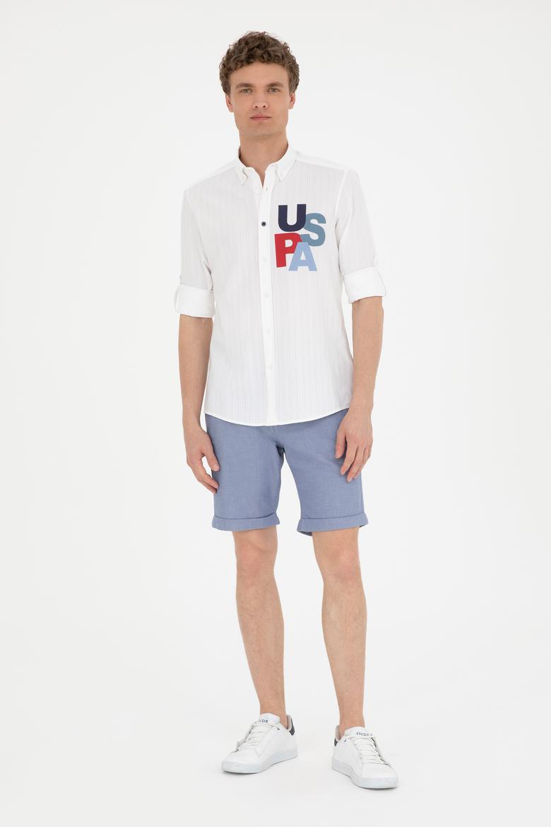 Erkek Beyaz Uzun Kollu Gömlek - 50283781003